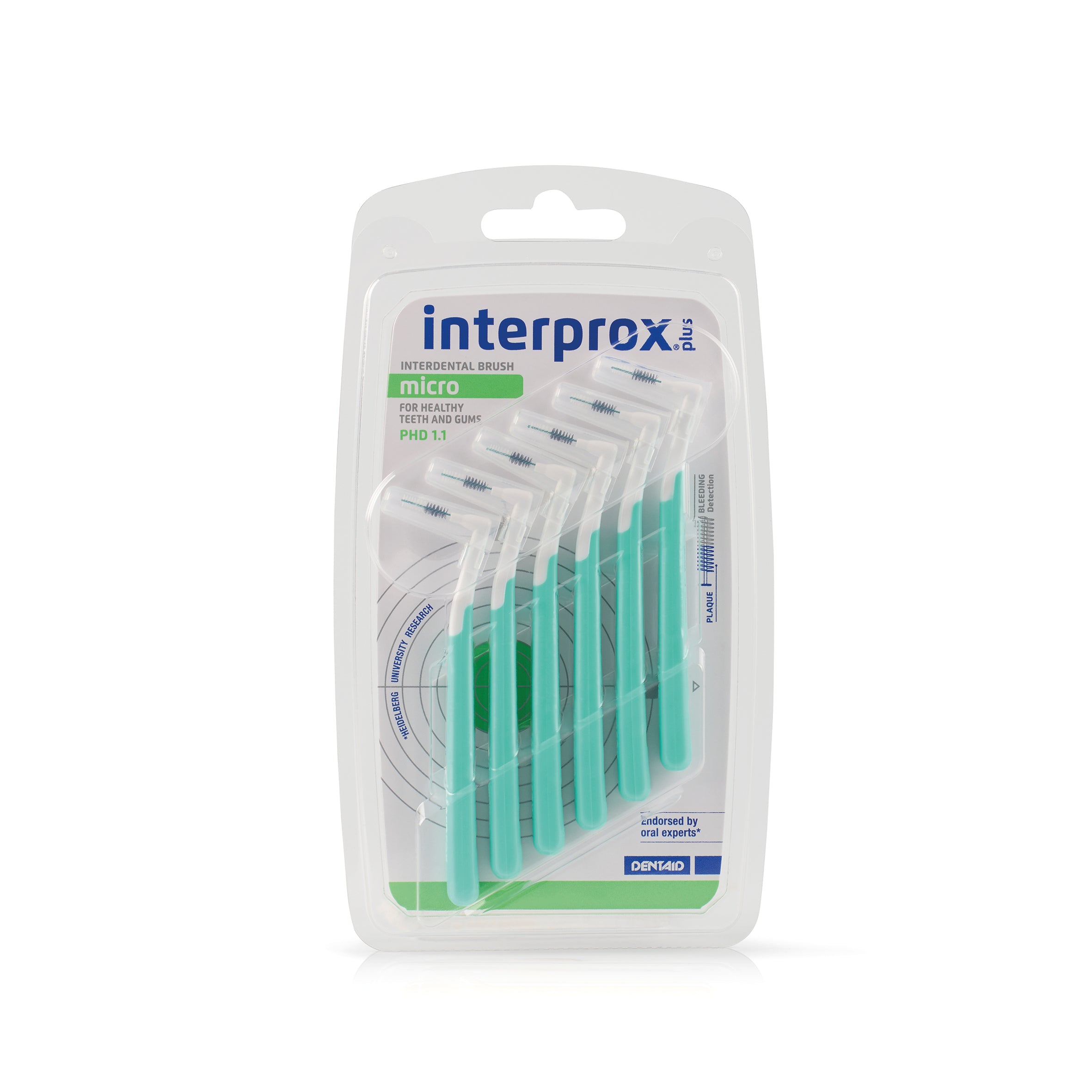 Interprox Plus ragers micro groen 6 Stuks