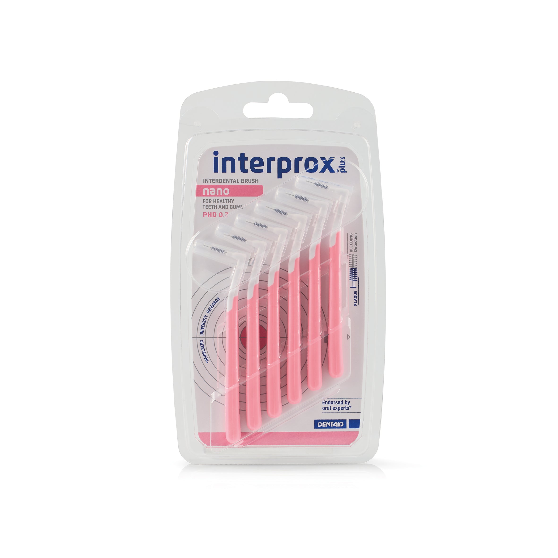 Interprox Ragers plus nano roze 6 Stuks