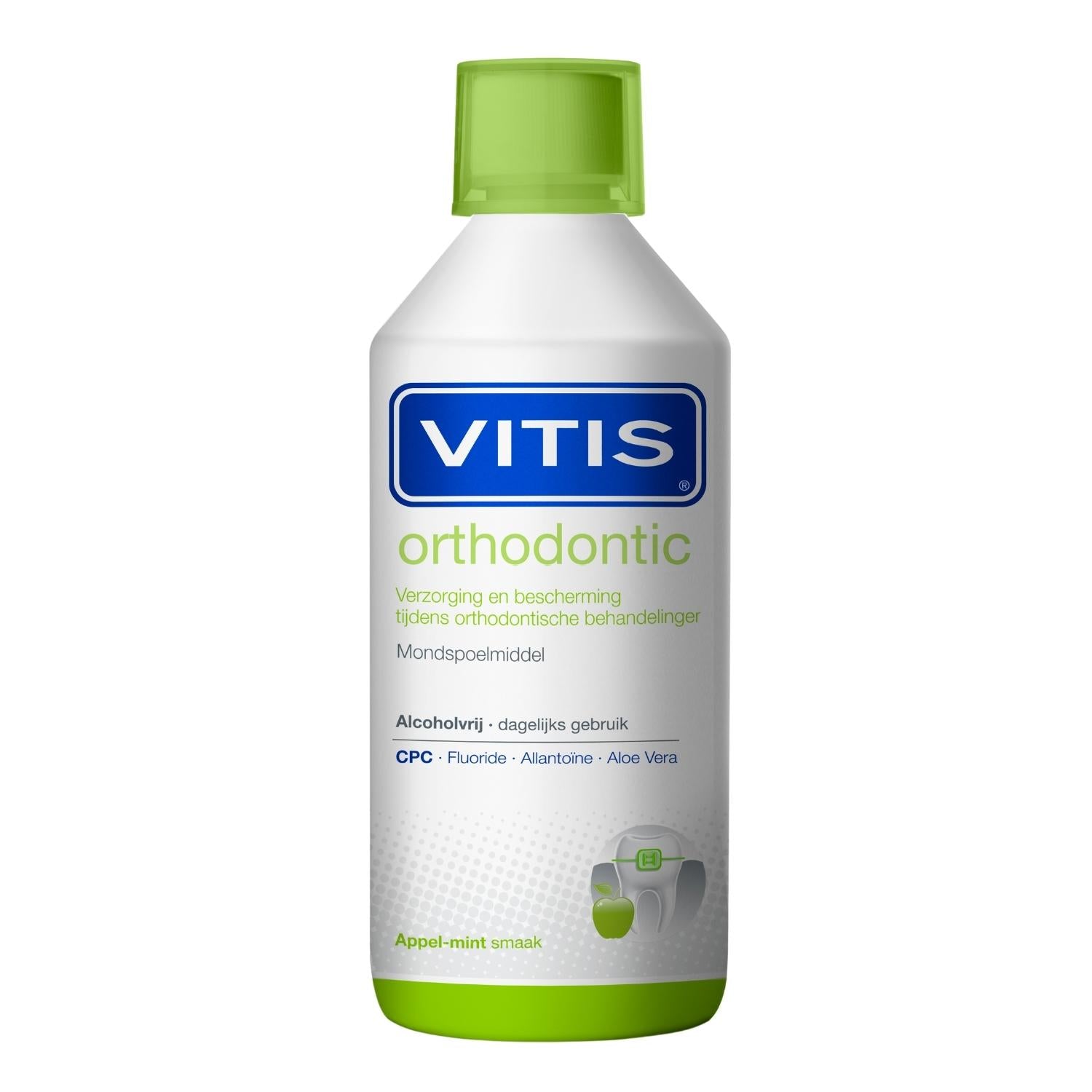 Vitis Orthodontic mondspoelmiddel 500 Milliliter