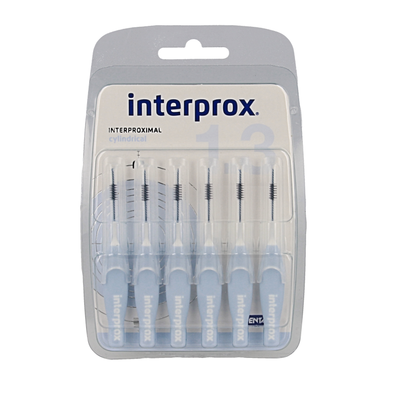 Interprox Premium cylindrical 1.3 licht blauw 3.5mm  6 Stuks