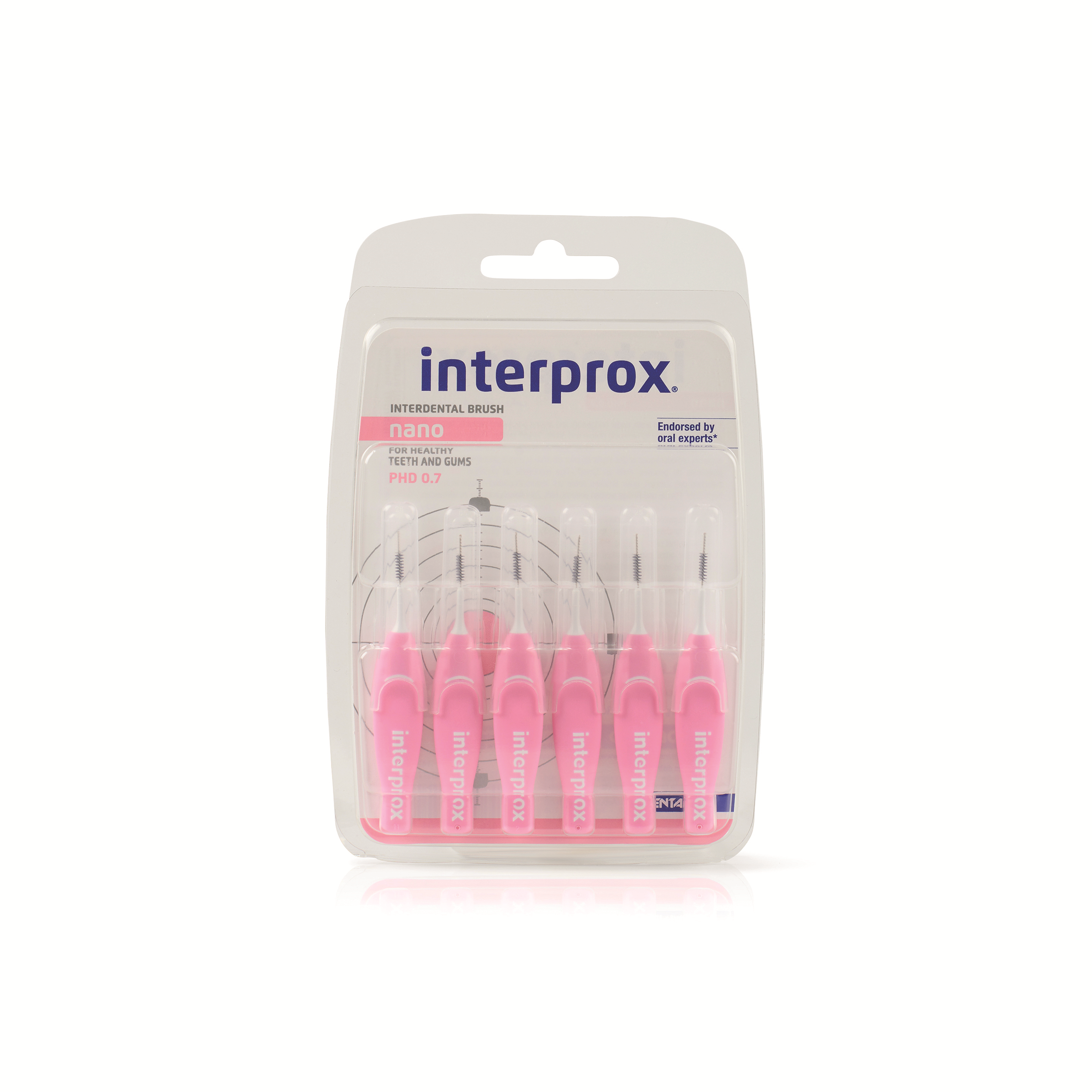 Interprox Nano roze PDH 07 6.00 Stuks