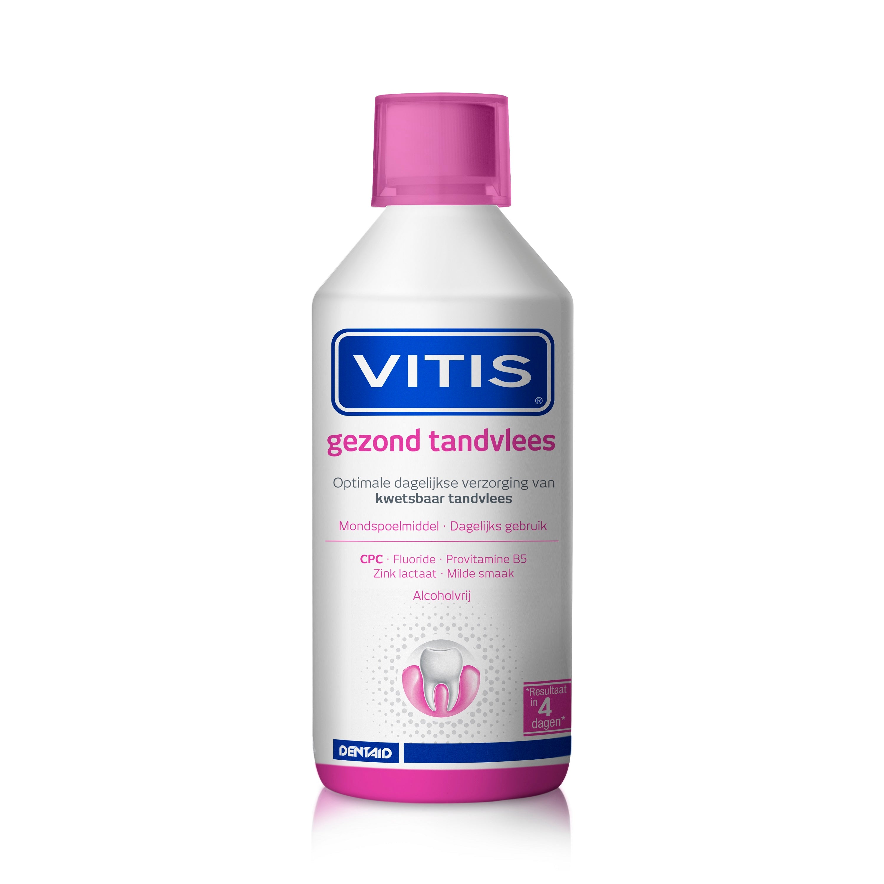 Vitis Gezond tandvlees mondspoeling 500 Milliliter