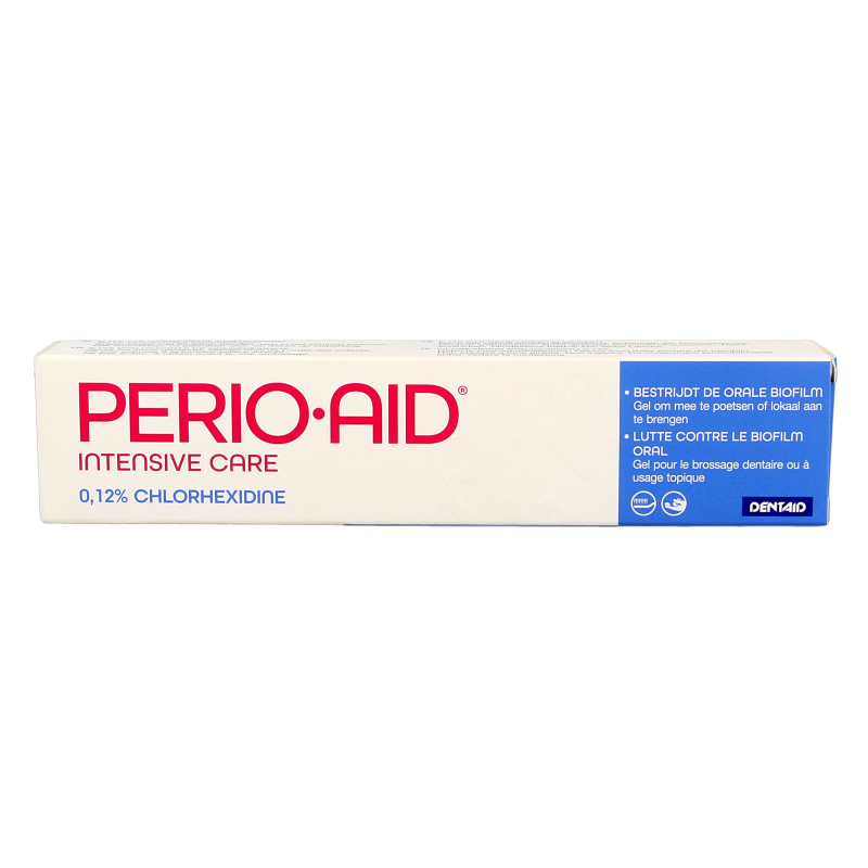 Perio Aid Intensive care tandpasta gel 0.12% CHX 75 Milliliter