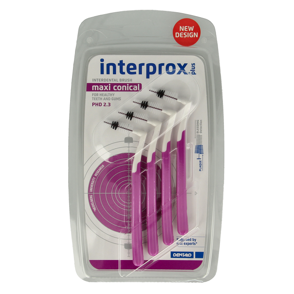 Interprox Plus ragers maxi conical paars 4.00 Stuks