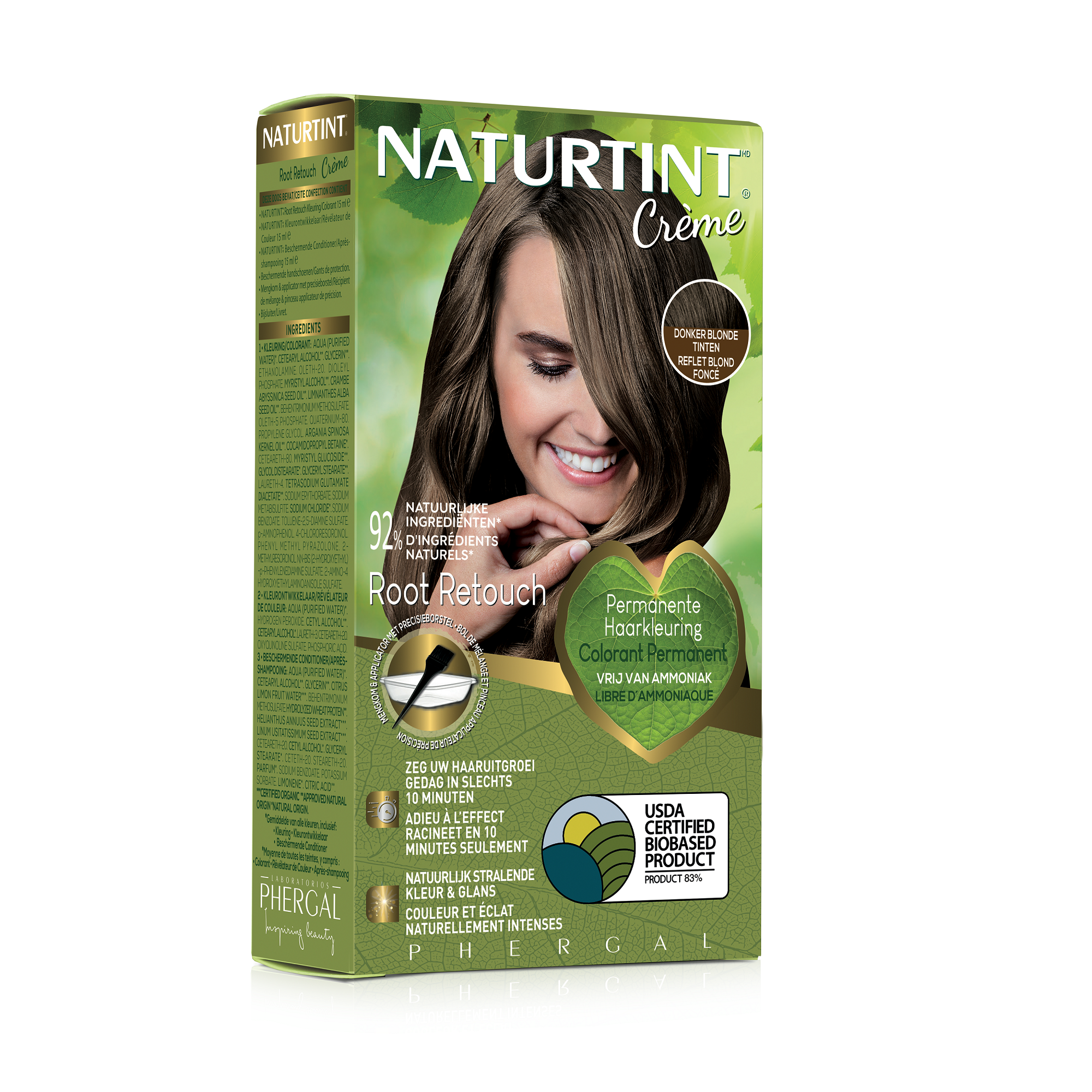 Naturtint Root retouch donkerblond 45.00 Milliliter