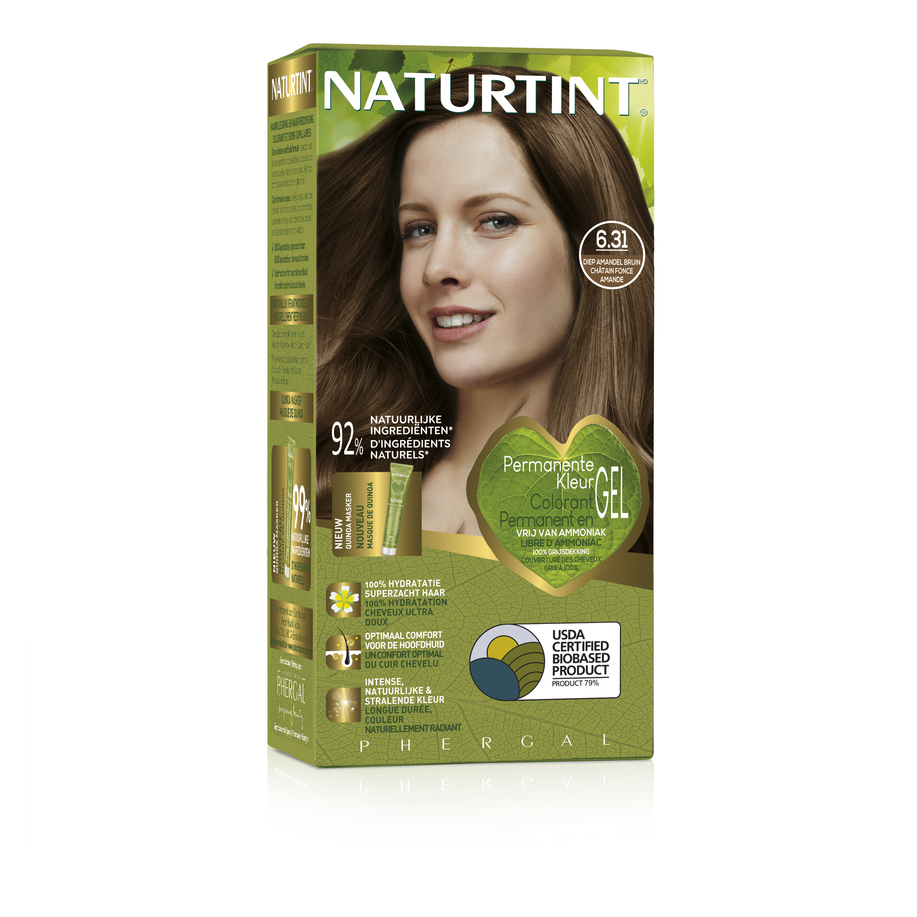 Naturtint 6.31 Diep amandel bruin 170.00 Milliliter