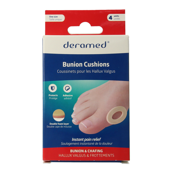 Deramed Eeltknobbel anti druk ring 3mm 4 Stuks