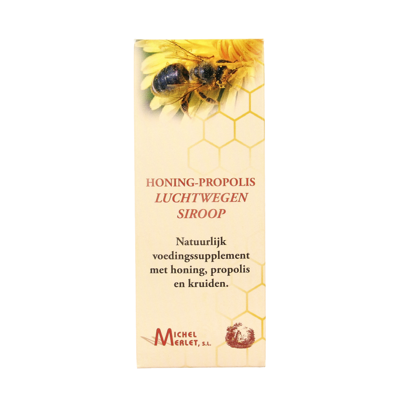 Michel Merlet Honing - propolis luchtwegen siroop 250 Milliliter