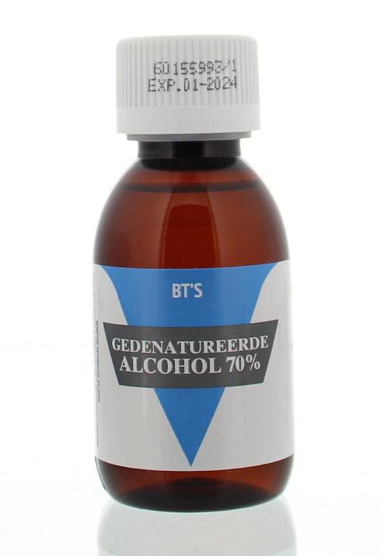 BT'S Alcohol 70% gedenatureerd ethanol 120 Milliliter
