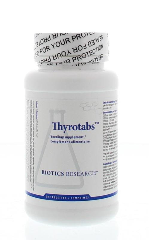 Biotics Thyrotabs 90.00 Tabletten