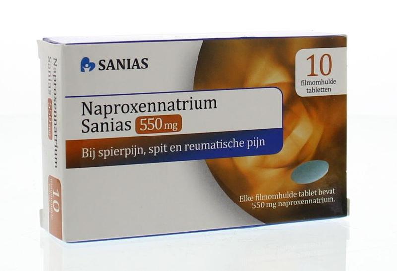 Sanias Naproxennatrium 550mg 10.00 Tabletten