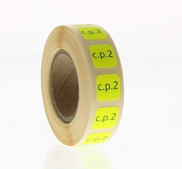 Brocacef Strooketiket controle paraaf 2 750 Stuks