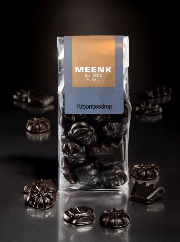 Meenk Kroontjes drop 180 Gram