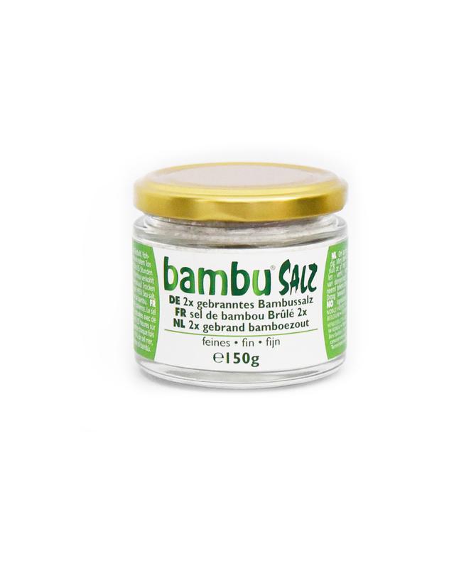 Aman Prana Bamboezout fijn 2x gebrand 150 Gram