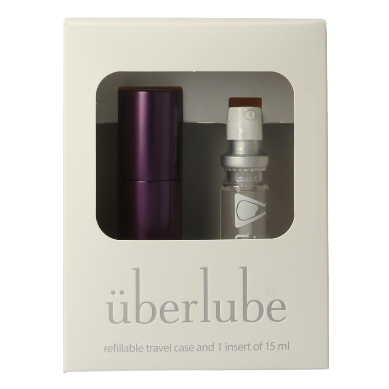 Uberlube Good to go paars aubergine 15 Milliliter