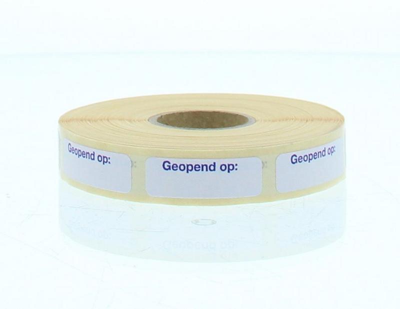 Spruyt Hillen Sticker geopend op 1000 Stuks