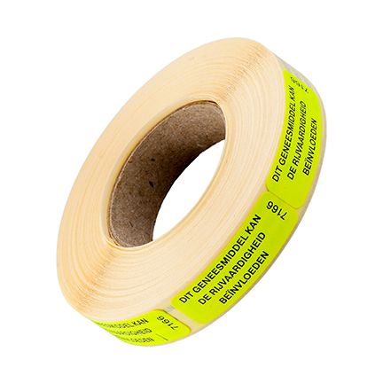 Spruyt Hillen Sticker geneesmiddel rijvaardheid 1000 Stuks