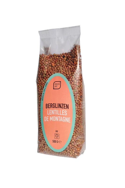 Greenage Berglinzen bio 500 Gram