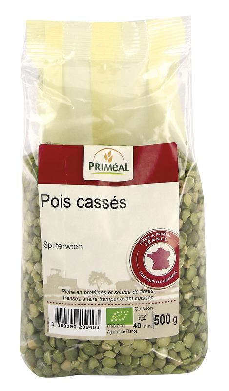 Primeal Spliterwten bio 500 Gram