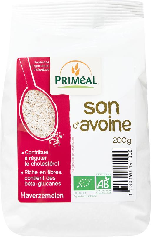 Primeal Haverzemelen bio 200.00 Gram
