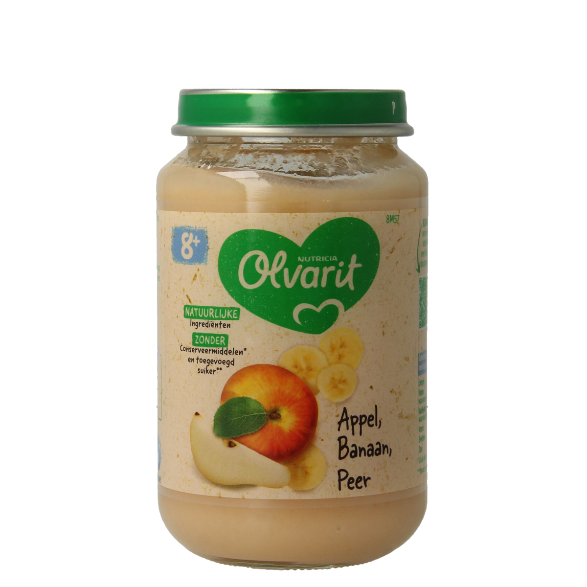 Olvarit Appel banaan peer 8M57 200.00 Gram