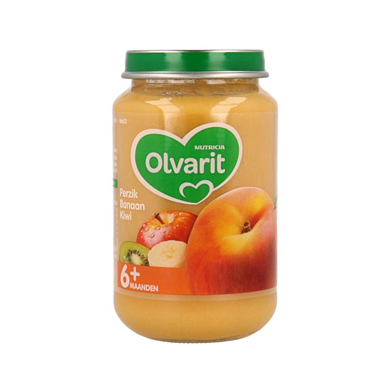 Olvarit Perzik banaan kiwi 6M53 200 Gram