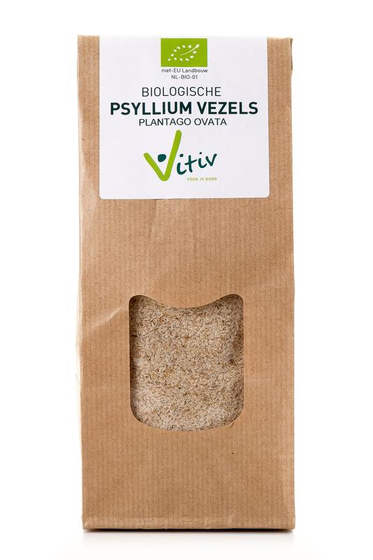 Vitiv Psyllium husk vezels bio 250 Gram