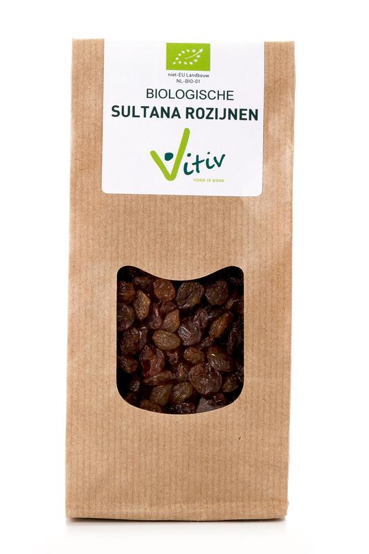 Vitiv Sultana rozijnen bio 500.00 Gram