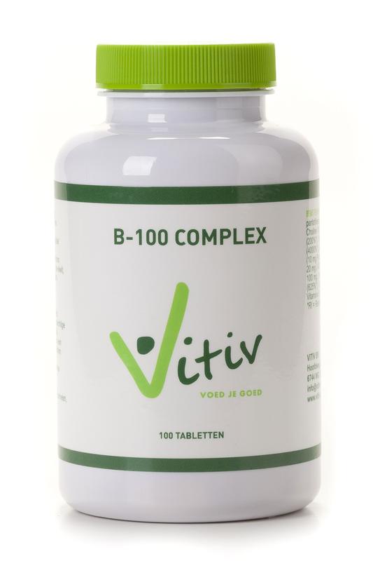 Vitiv Vitamine B 100 complex 100 Tabletten