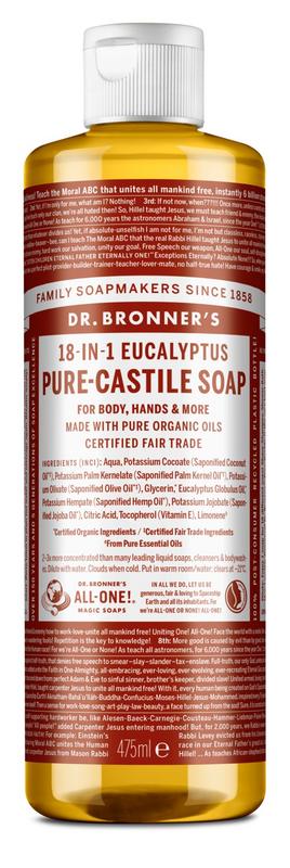 Dr Bronners Liquid soap eucalyptus 475.00 Milliliter