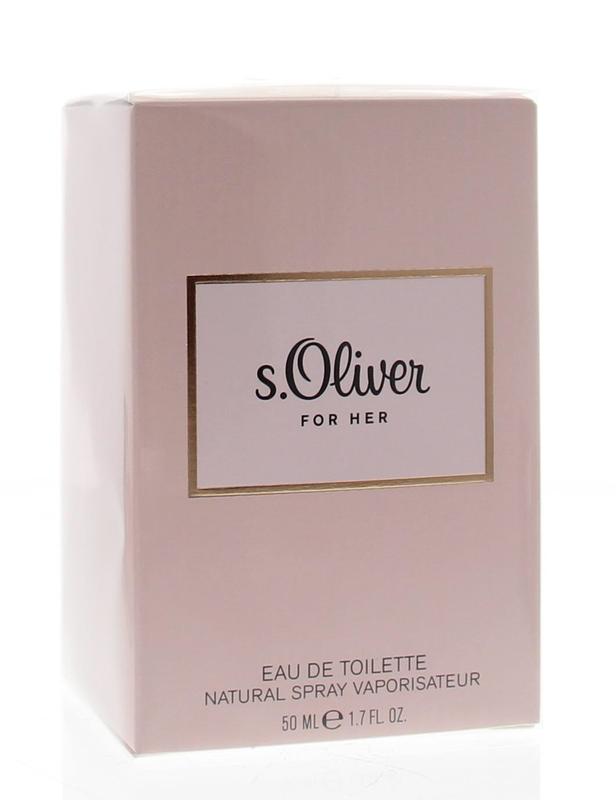S Oliver For her eau de toilette spray 50 Milliliter