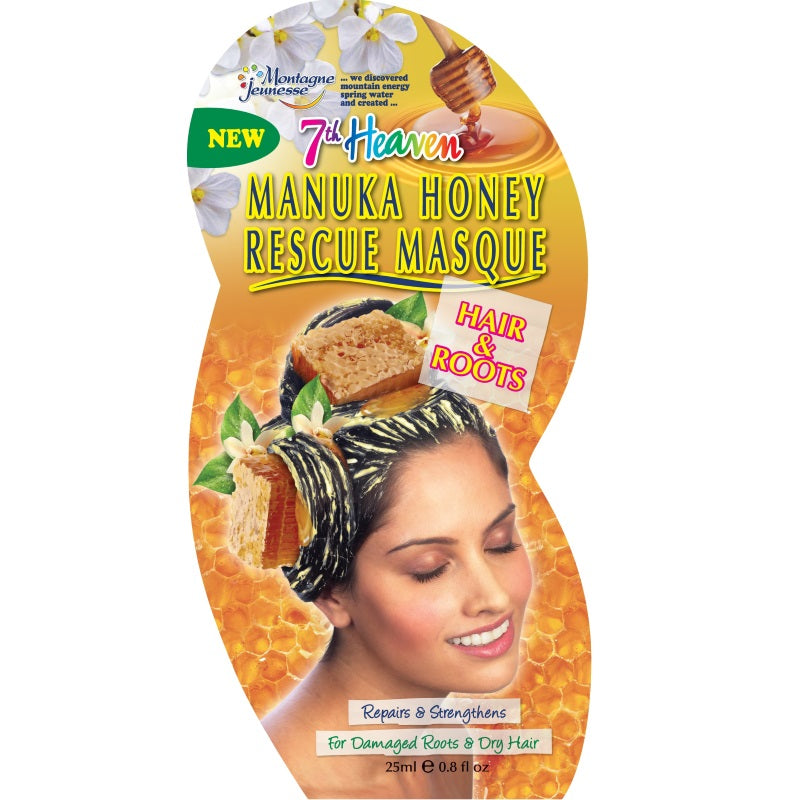 Montagne 7th Heaven haarmasker rescue manuka honey 25 Milliliter
