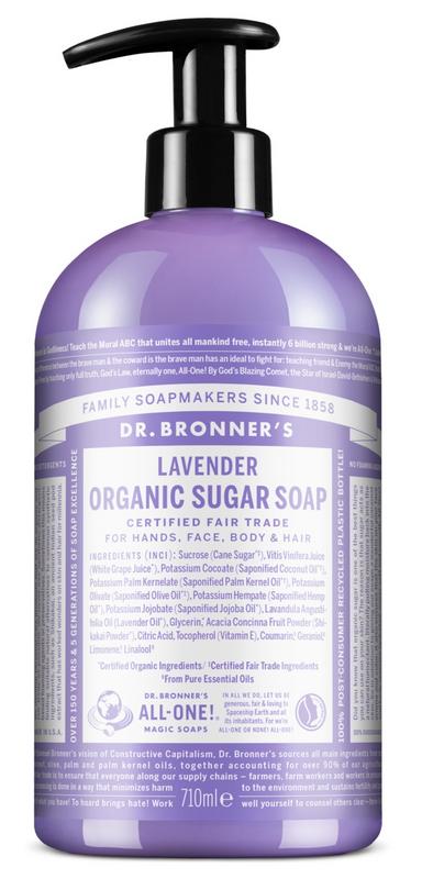 Dr Bronners Shikakai zeep lavendel 710 Milliliter