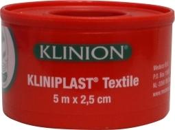 Kliniplast Hechtpleister 5 x 2.5cm met ring 1.00 Stuks