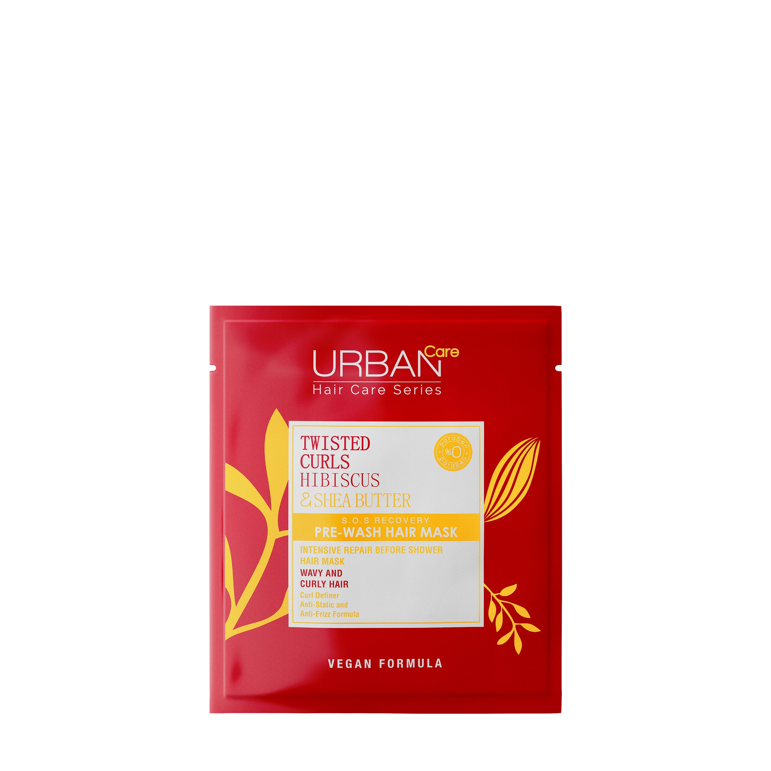 Urban Care Hibiscus & shea butter pre-wash hair mask 50 Milliliter