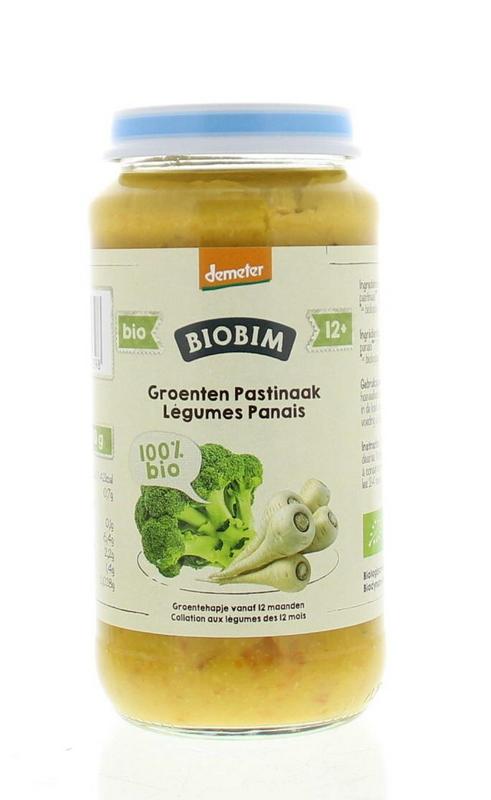 Biobim Groenten pastinaak 10 maanden demeter bio 250 Gram