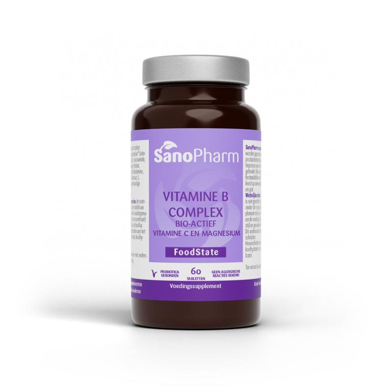 SanoPharm Vitamine B complex & C & magnesium 60 Tabletten