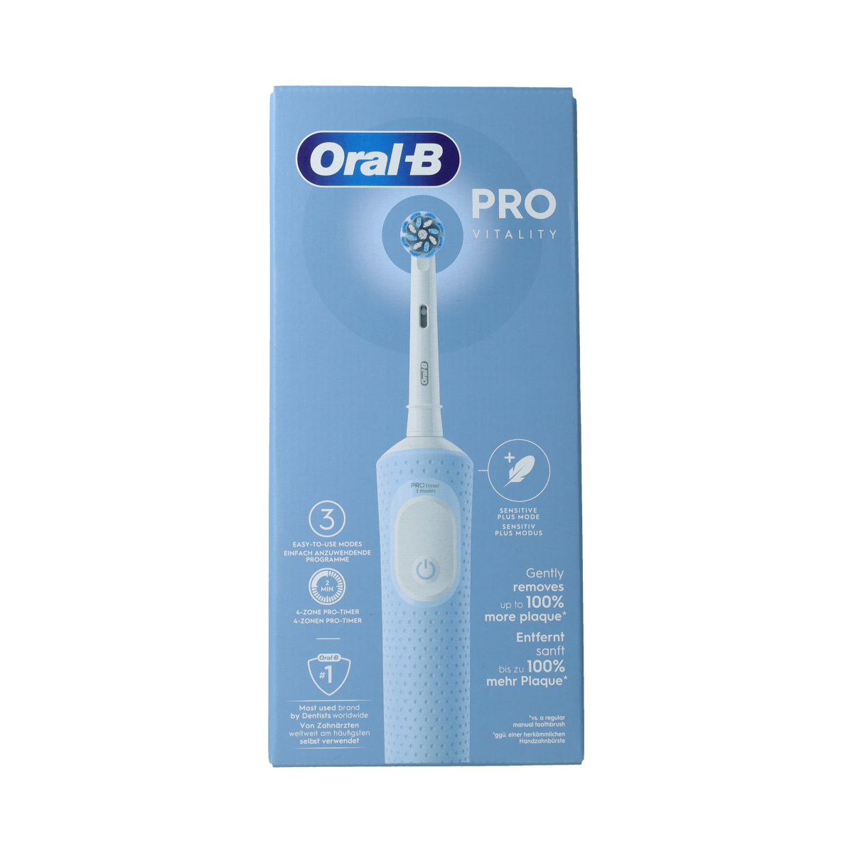 Oral B Vitality pro blue 1.00 Stuks