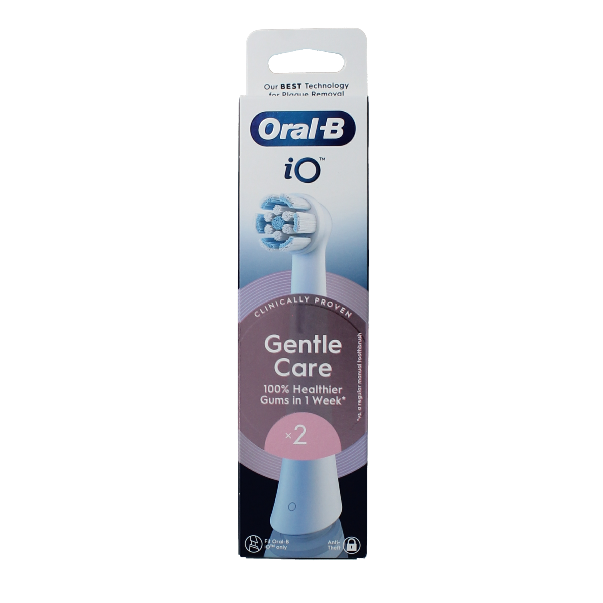 Oral B Opzetborstels gentle care 2.00 Stuks