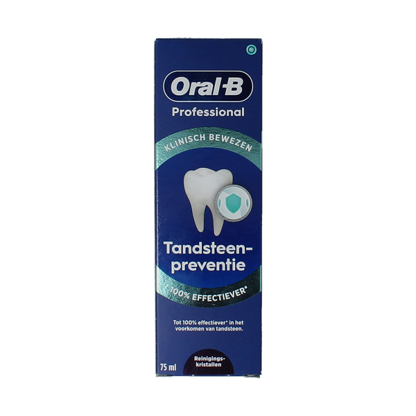 Oral B Tandpasta professional tandsteencontrole 75.00 Milliliter