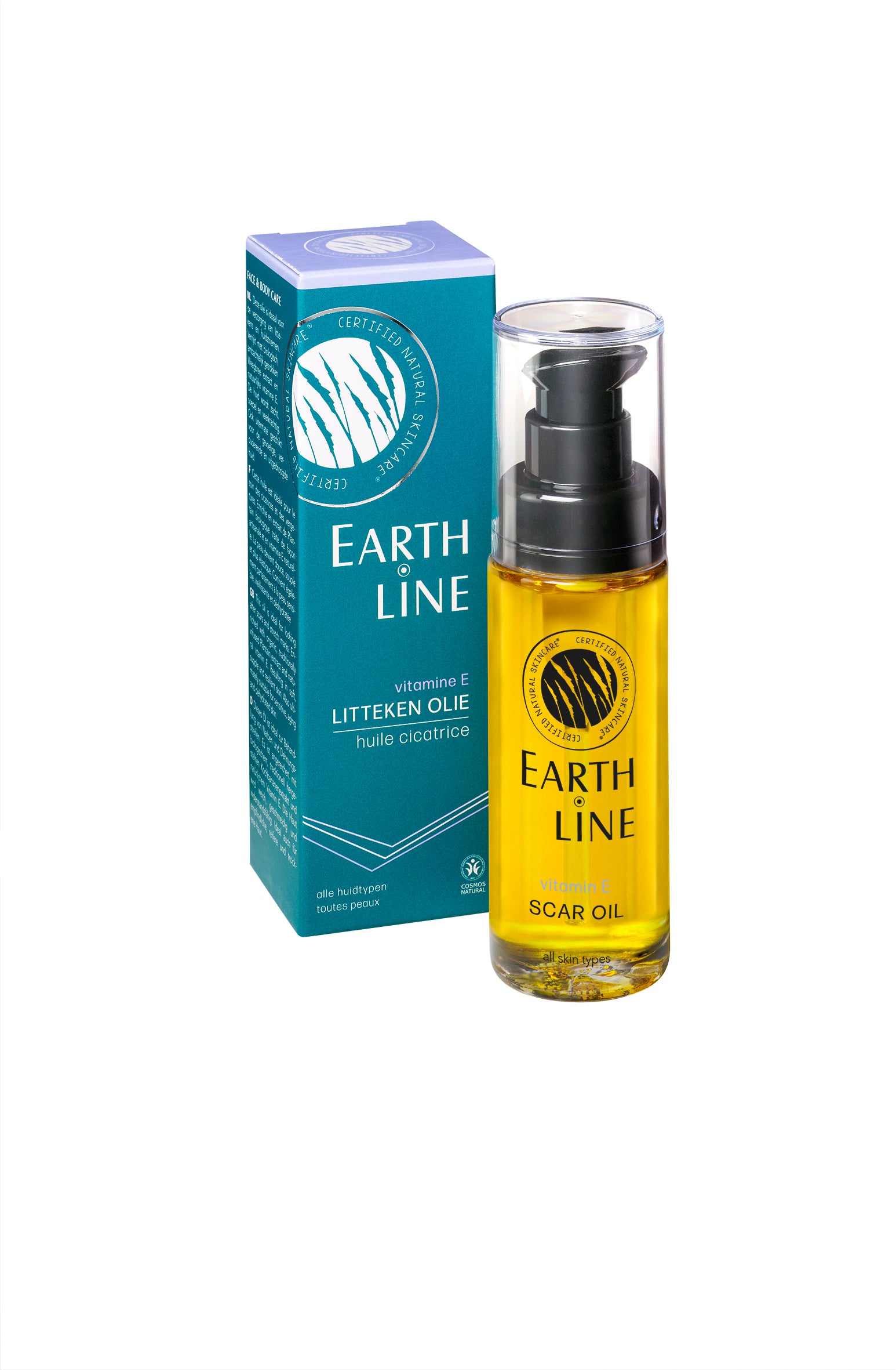 Earth Line Vitamine E litteken olie 30 Milliliter