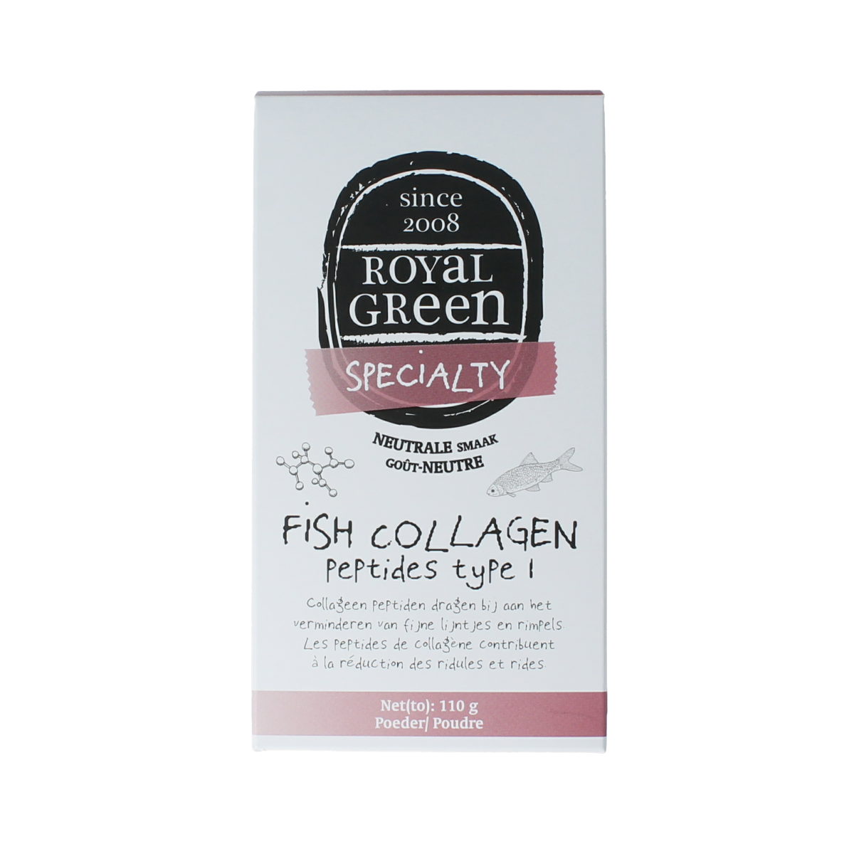Royal Green Fish collagen peptides 110.00 Gram