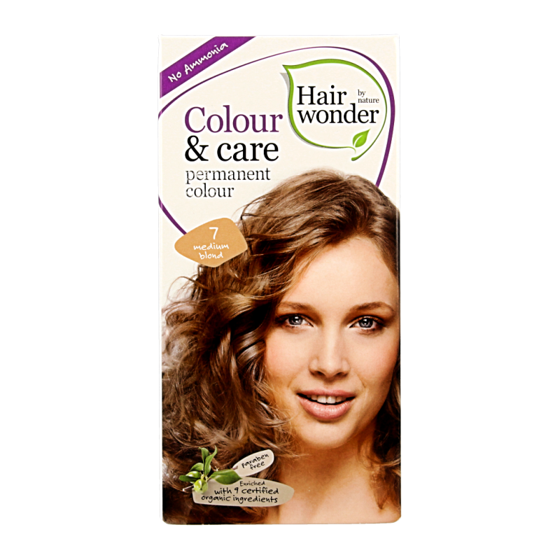 Hairwonder Colour & Care 7 medium blond 100 Milliliter