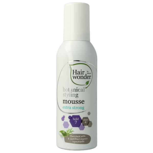Hairwonder Botanical styling mousse extra strong 200.00 Milliliter
