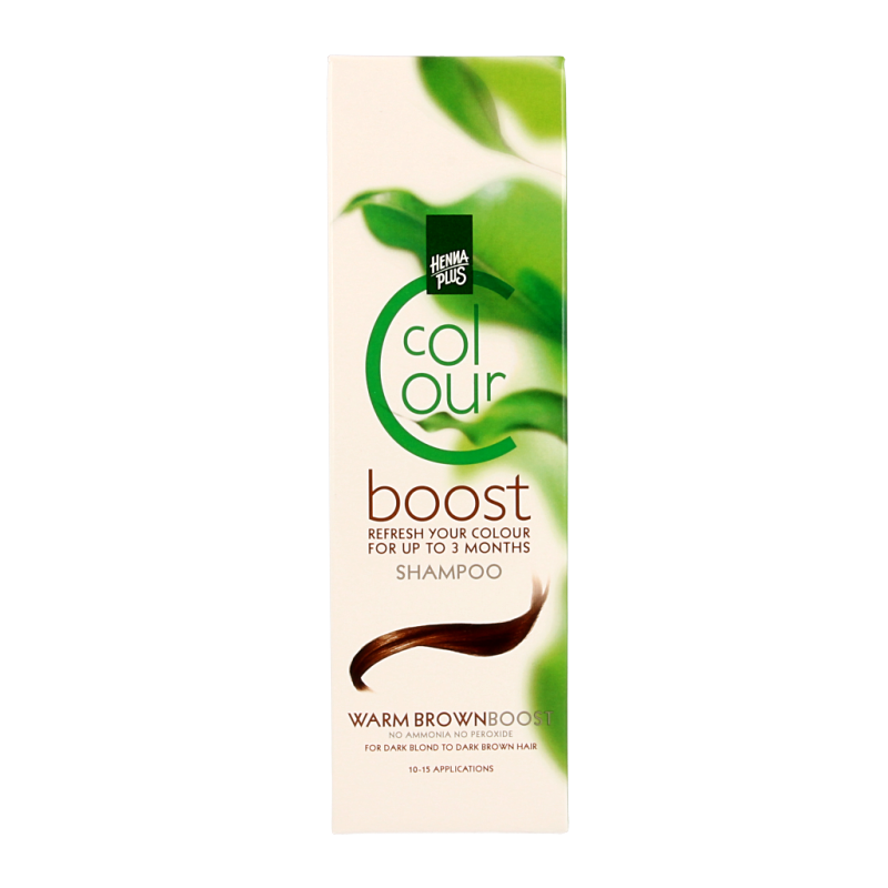 Henna Plus Colour boost warm brown 200 Milliliter
