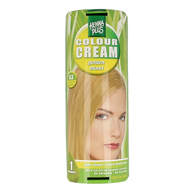 Henna Plus Colour cream 8.3 gold blond 60 Milliliter