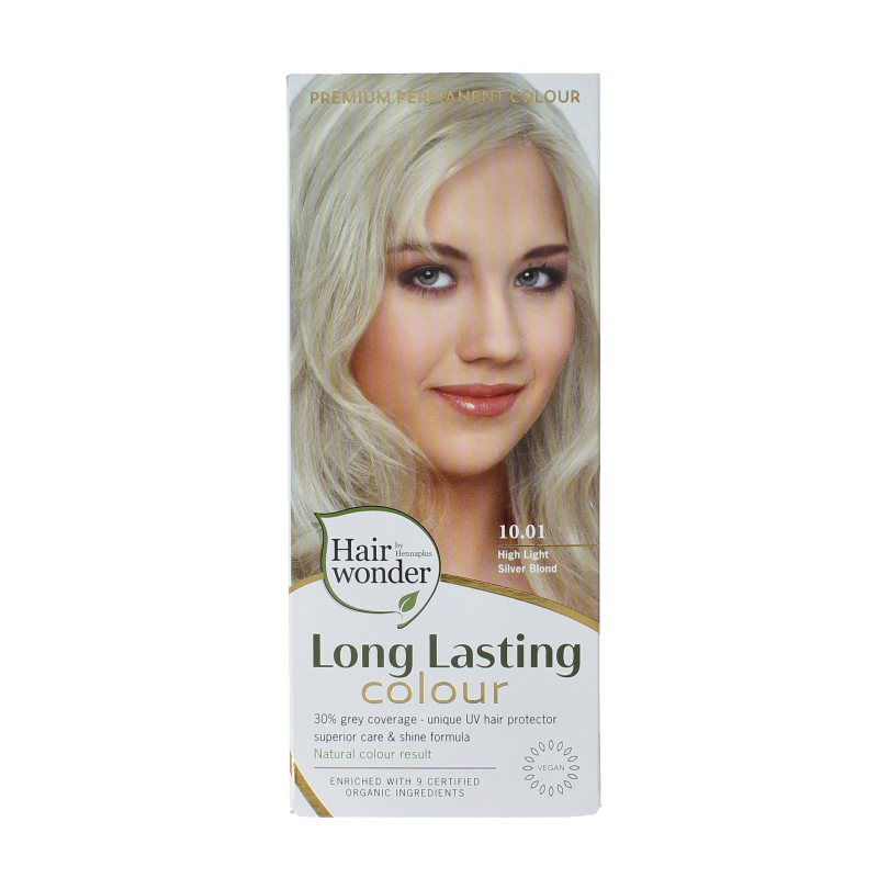 Henna Plus Long lasting colour 10.01 silver blond 100 Milliliter