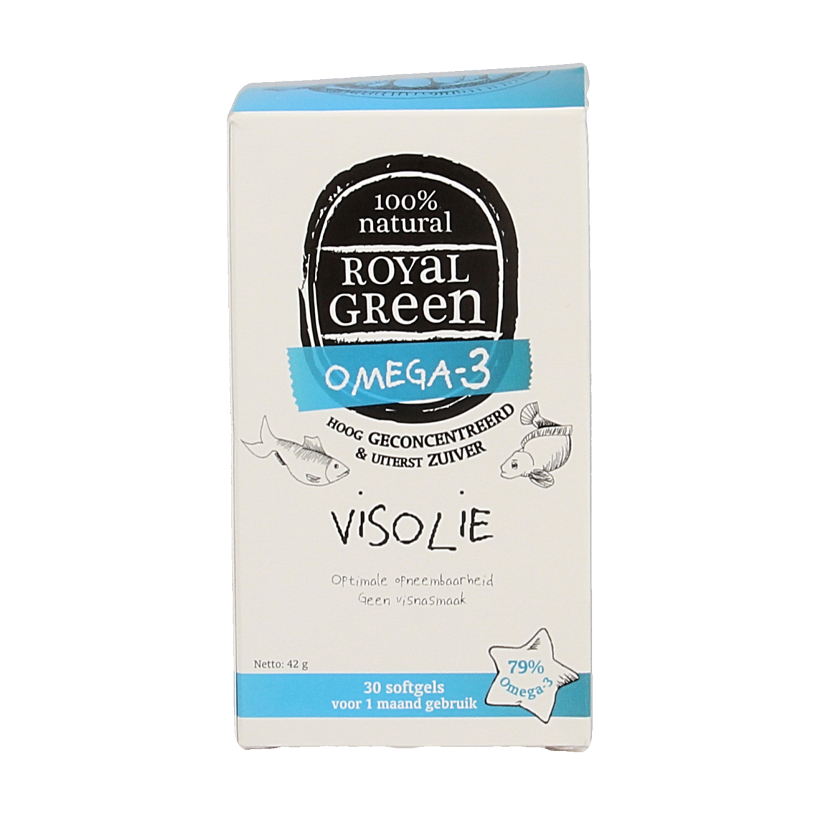 Royal Green Omega 3 visolie 30.00 Softgels
