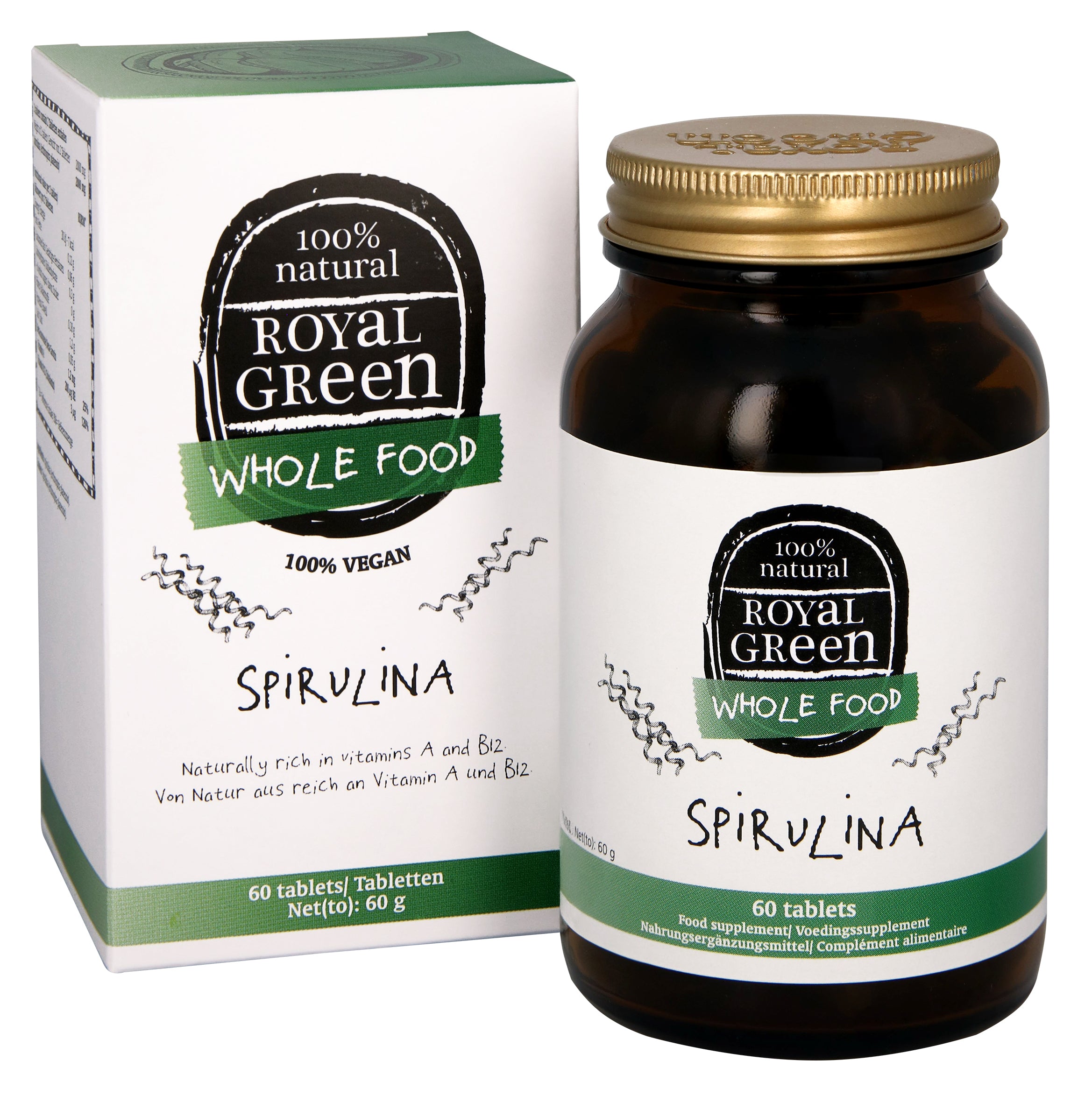 Royal Green Spirulina bio  60.00 Tabletten