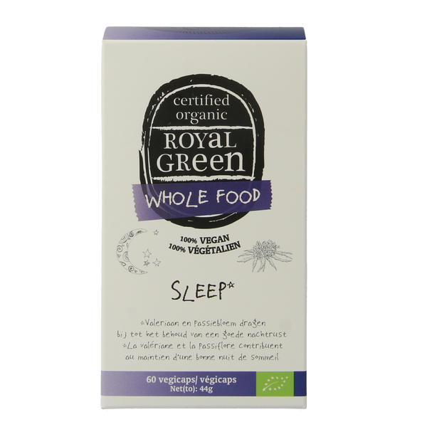 Royal Green Sleep bio 60.00 Vegetarische capsules